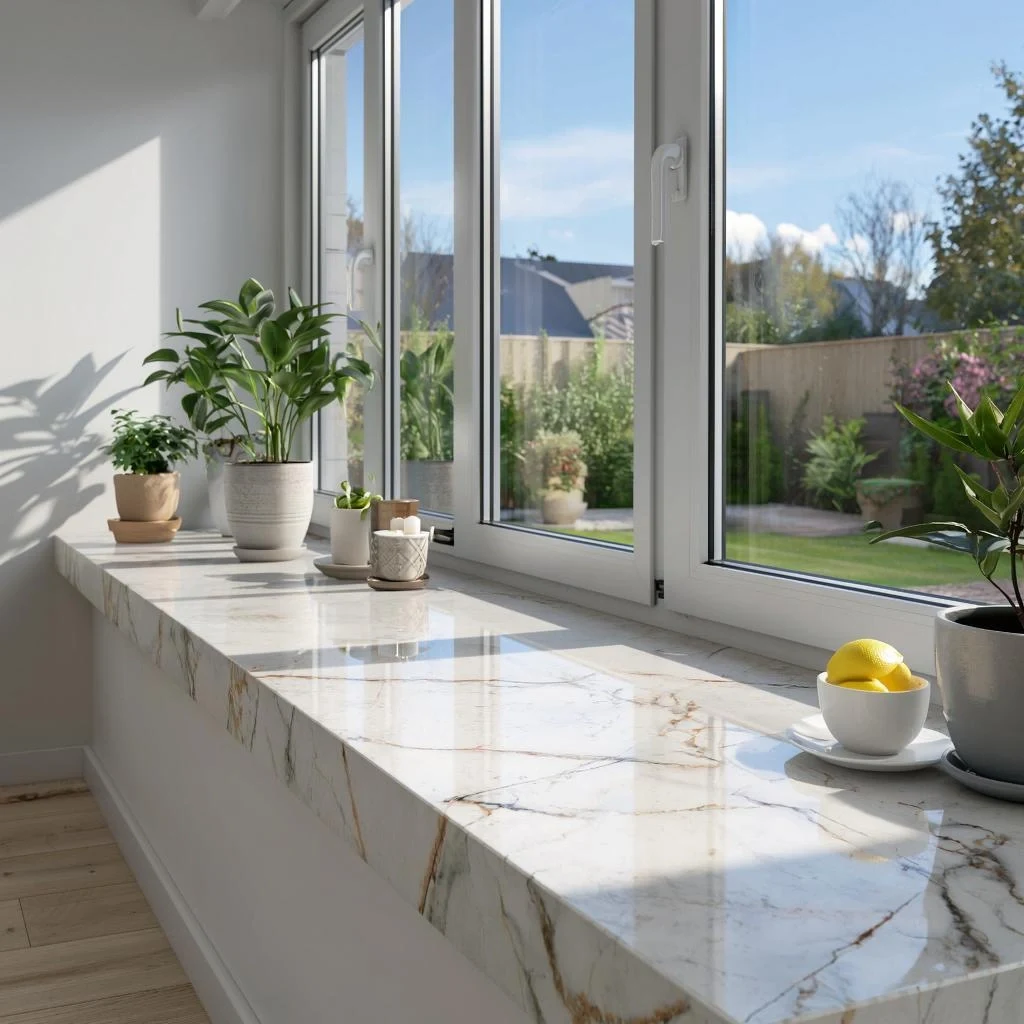 Подоконники из кварцевого агломерата